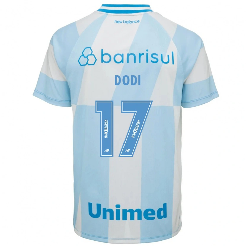 Danxen Dzieci Dodi #17 Jasny Niebieski Biały Wyjazdowa Koszulka 2026/27 Koszulki Klubowe