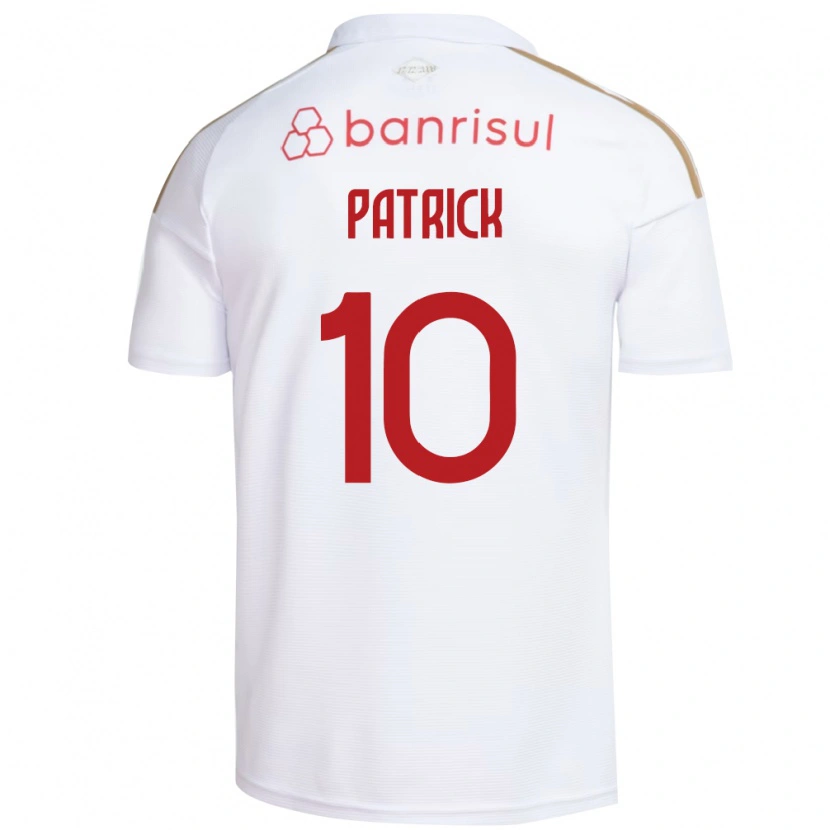 Danxen Dzieci Alan Patrick #10 Biały Czerwony Wyjazdowa Koszulka 2026/27 Koszulki Klubowe
