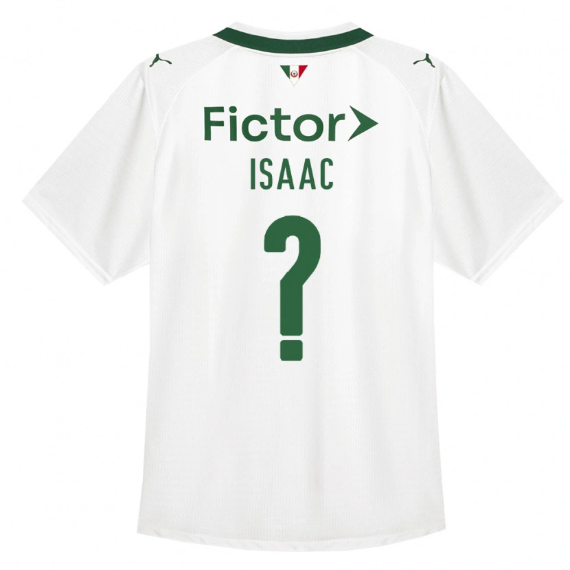 Danxen Dzieci Isaac Farias Dos Santos #0 Zielony Biały Wyjazdowa Koszulka 2026/27 Koszulki Klubowe