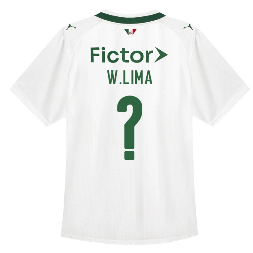 Danxen Dzieci Wesley Lima #0 Zielony Biały Wyjazdowa Koszulka 2026/27 Koszulki Klubowe