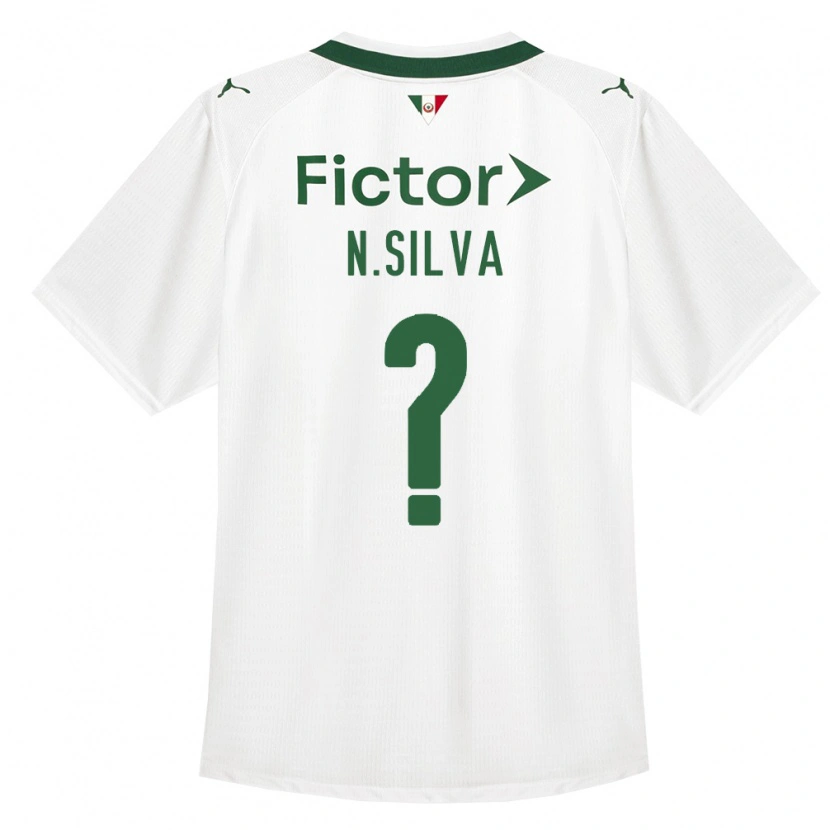 Danxen Dzieci Ney Silva #0 Zielony Biały Wyjazdowa Koszulka 2026/27 Koszulki Klubowe