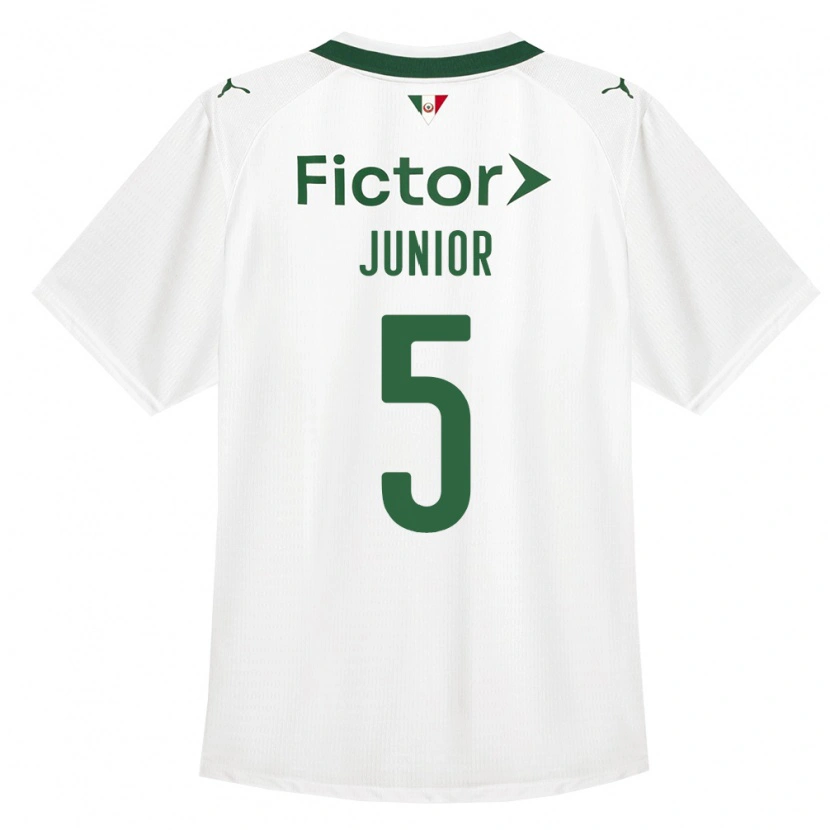Danxen Dzieci Amilton Junior #5 Zielony Biały Wyjazdowa Koszulka 2026/27 Koszulki Klubowe