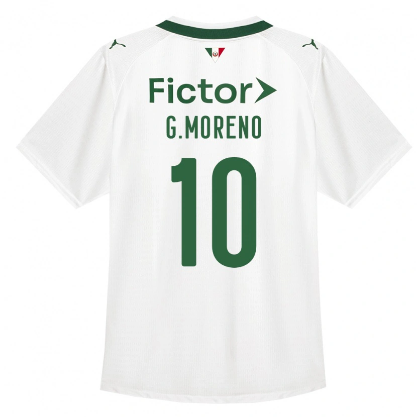 Danxen Dzieci Gerardo Moreno #10 Zielony Biały Wyjazdowa Koszulka 2026/27 Koszulki Klubowe