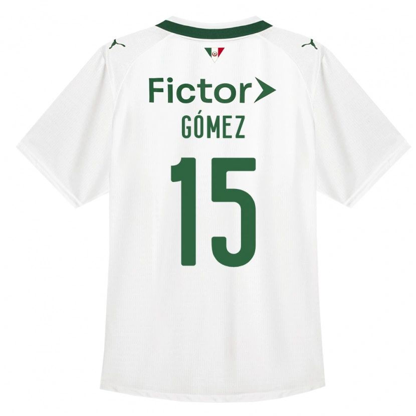 Danxen Dzieci Gustavo Gómez #15 Zielony Biały Wyjazdowa Koszulka 2026/27 Koszulki Klubowe
