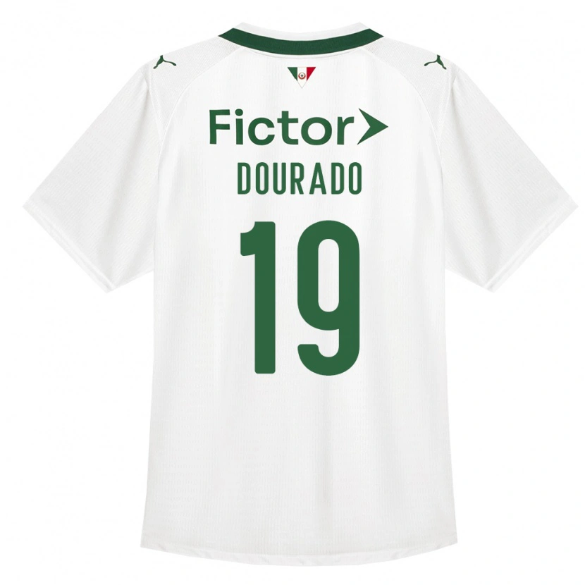 Danxen Dzieci Murilo Dourado #19 Zielony Biały Wyjazdowa Koszulka 2026/27 Koszulki Klubowe