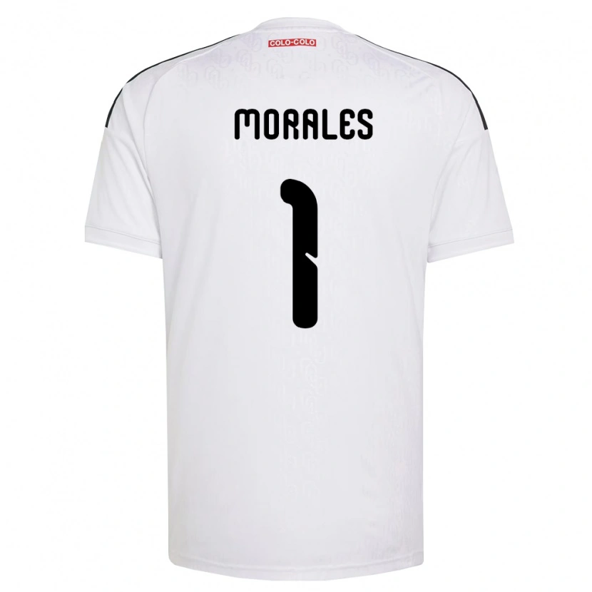 Danxen Męski Benjamin Morales #1 Biały Czarny Domowa Koszulka 2026/27 Koszulki Klubowe
