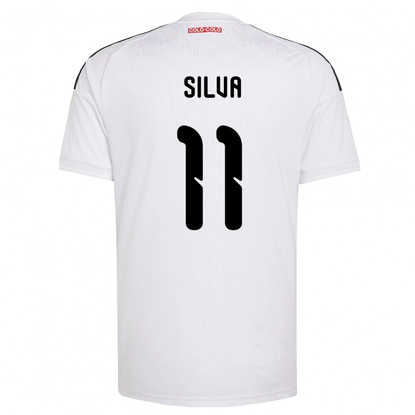 Danxen Męski Martín Silva #11 Biały Czarny Domowa Koszulka 2026/27 Koszulki Klubowe