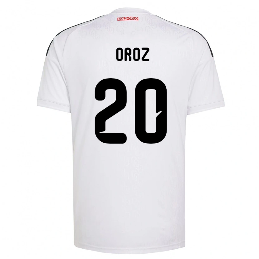 Danxen Męski Alexander Oroz #20 Biały Czarny Domowa Koszulka 2026/27 Koszulki Klubowe