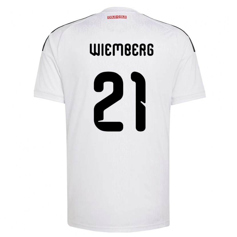 Danxen Męski Erick Wiemberg #21 Biały Czarny Domowa Koszulka 2026/27 Koszulki Klubowe
