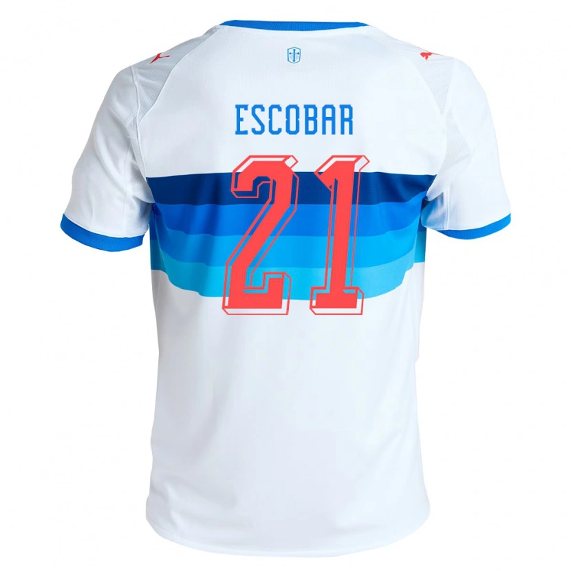 Danxen Męski Dylan Escobar #21 Biały Błękitny Domowa Koszulka 2026/27 Koszulki Klubowe