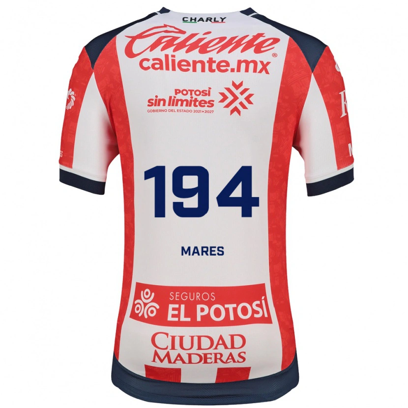 Danxen Męski Cristian Mares #194 Czerwony Biały Czarny Domowa Koszulka 2026/27 Koszulki Klubowe