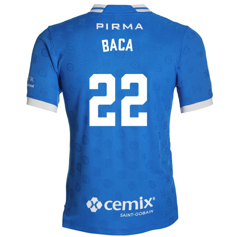 Danxen Męski Rafael Baca #22 Niebieski Biały Czerwony Domowa Koszulka 2026/27 Koszulki Klubowe