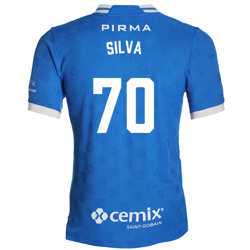 Danxen Męski Iván Silva #70 Niebieski Biały Czerwony Domowa Koszulka 2026/27 Koszulki Klubowe