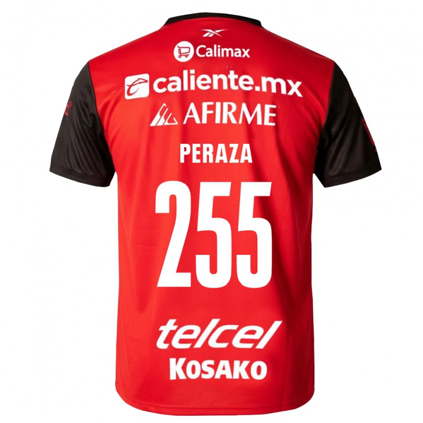 Danxen Męski Daniel Peraza #255 Czarny Czerwony Domowa Koszulka 2026/27 Koszulki Klubowe