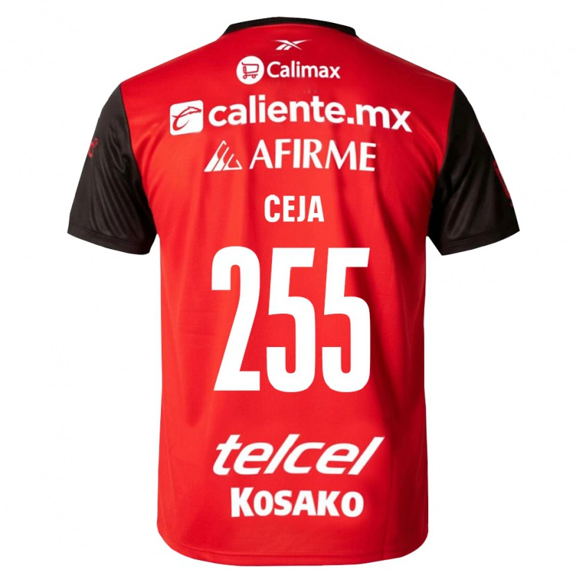 Danxen Męski Julio Ceja #255 Czarny Czerwony Domowa Koszulka 2026/27 Koszulki Klubowe