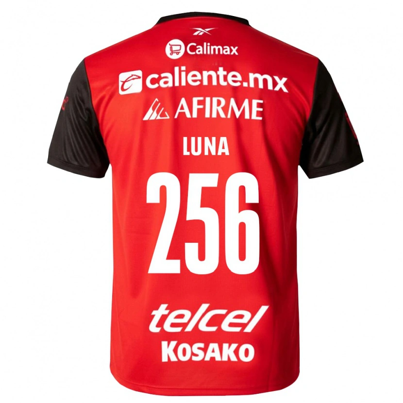 Danxen Męski Ricardo Luna #256 Czarny Czerwony Domowa Koszulka 2026/27 Koszulki Klubowe