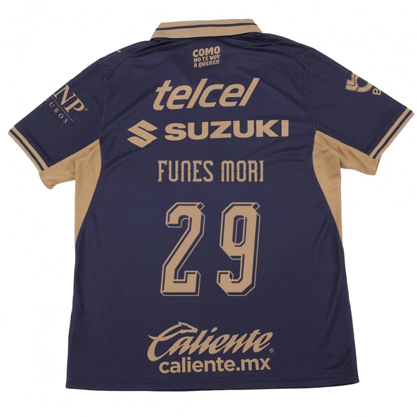 Danxen Męski Rogelio Funes Mori #29 Fioletowy Brązowy Domowa Koszulka 2026/27 Koszulki Klubowe