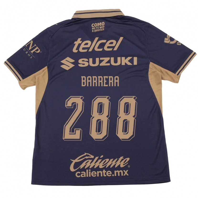 Danxen Męski Diego Barrera #288 Fioletowy Brązowy Domowa Koszulka 2026/27 Koszulki Klubowe