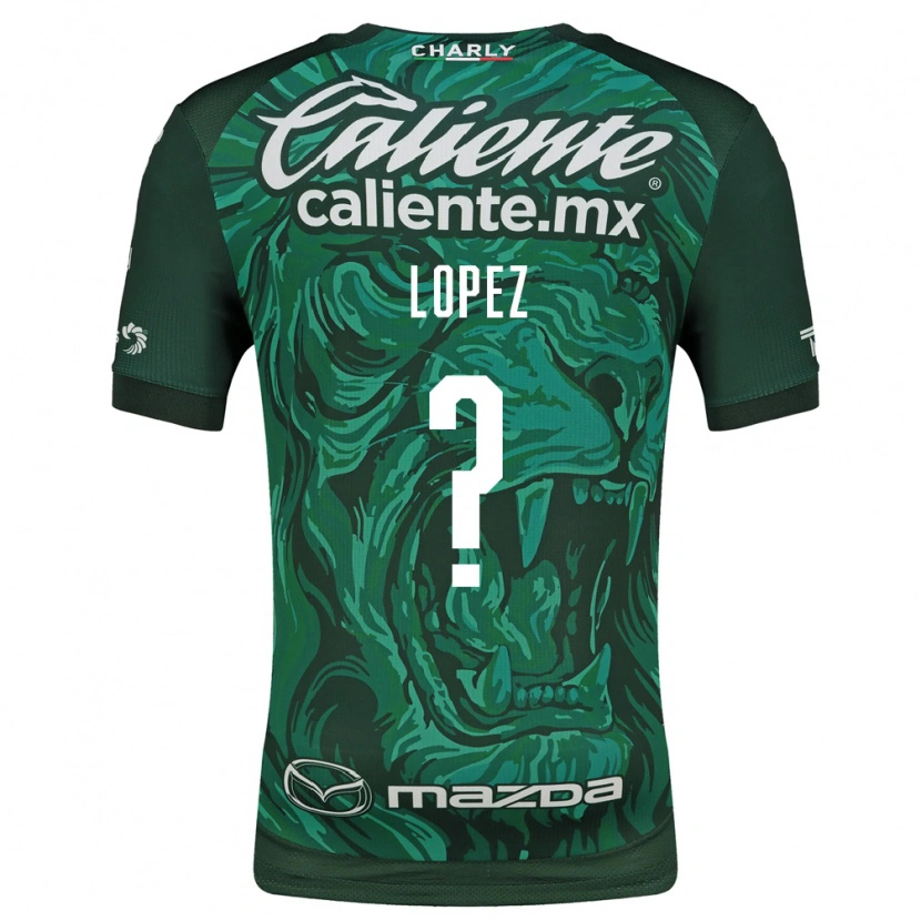Danxen Męski Nicolas Lopez #0 Zielony Czarny Domowa Koszulka 2026/27 Koszulki Klubowe