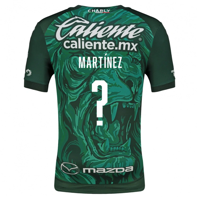 Danxen Męski Edson Martínez #0 Zielony Czarny Domowa Koszulka 2026/27 Koszulki Klubowe