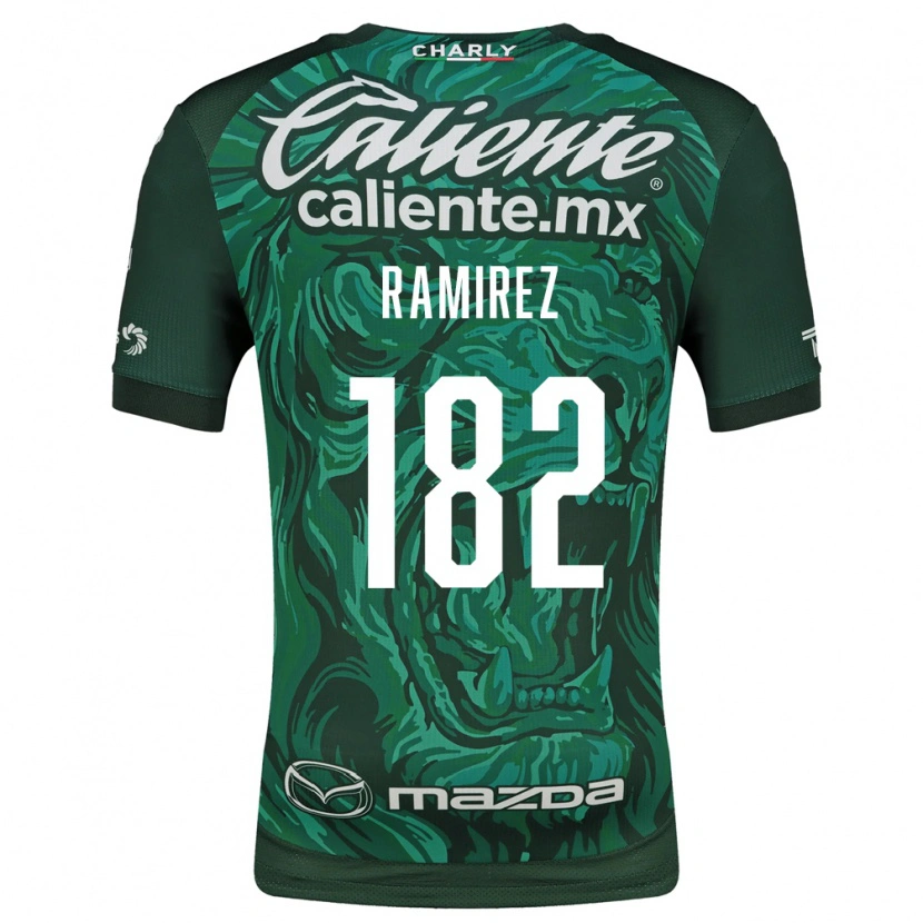 Danxen Męski Luis Ramírez #182 Zielony Czarny Domowa Koszulka 2026/27 Koszulki Klubowe