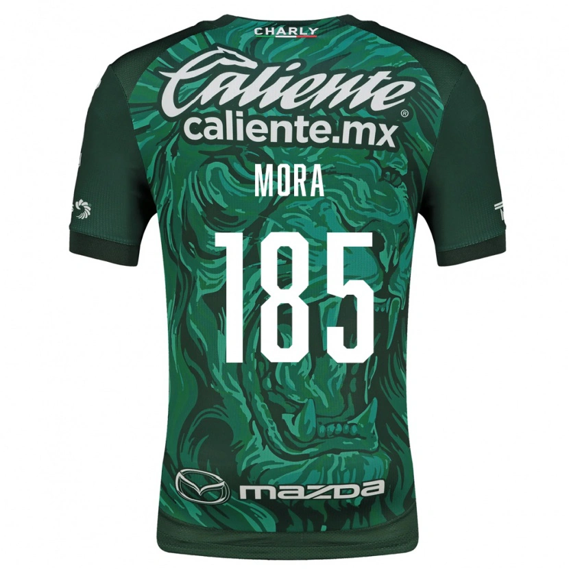 Danxen Męski Christopher Mora #185 Zielony Czarny Domowa Koszulka 2026/27 Koszulki Klubowe