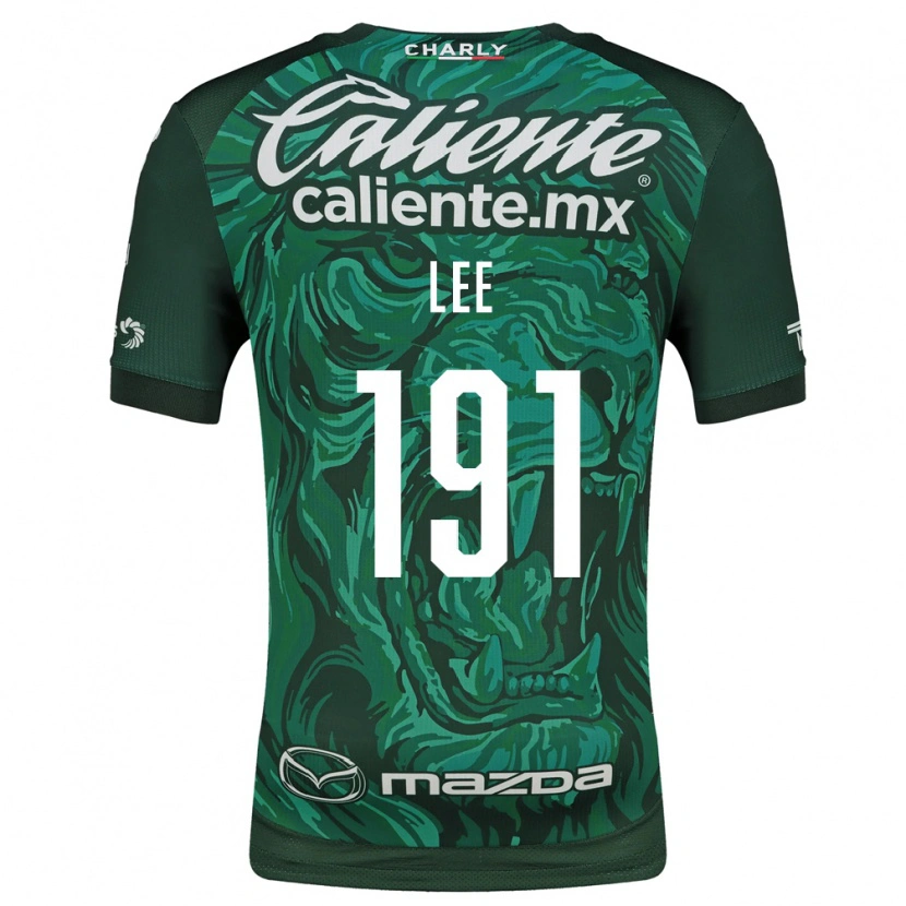 Danxen Męski Luis Lee #191 Zielony Czarny Domowa Koszulka 2026/27 Koszulki Klubowe