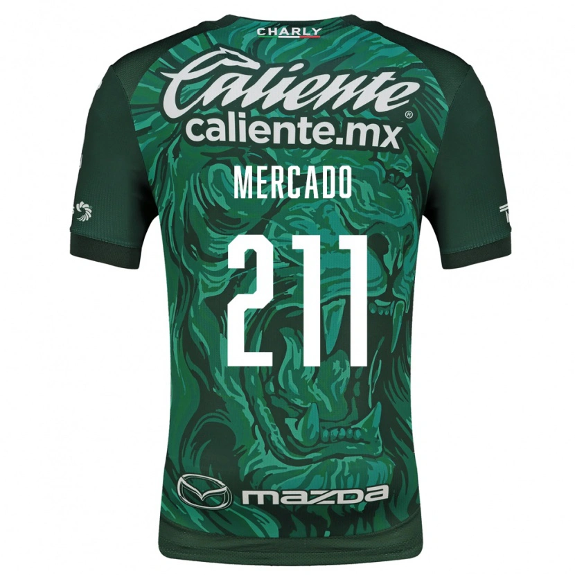 Danxen Męski Diego Mercado #211 Zielony Czarny Domowa Koszulka 2026/27 Koszulki Klubowe
