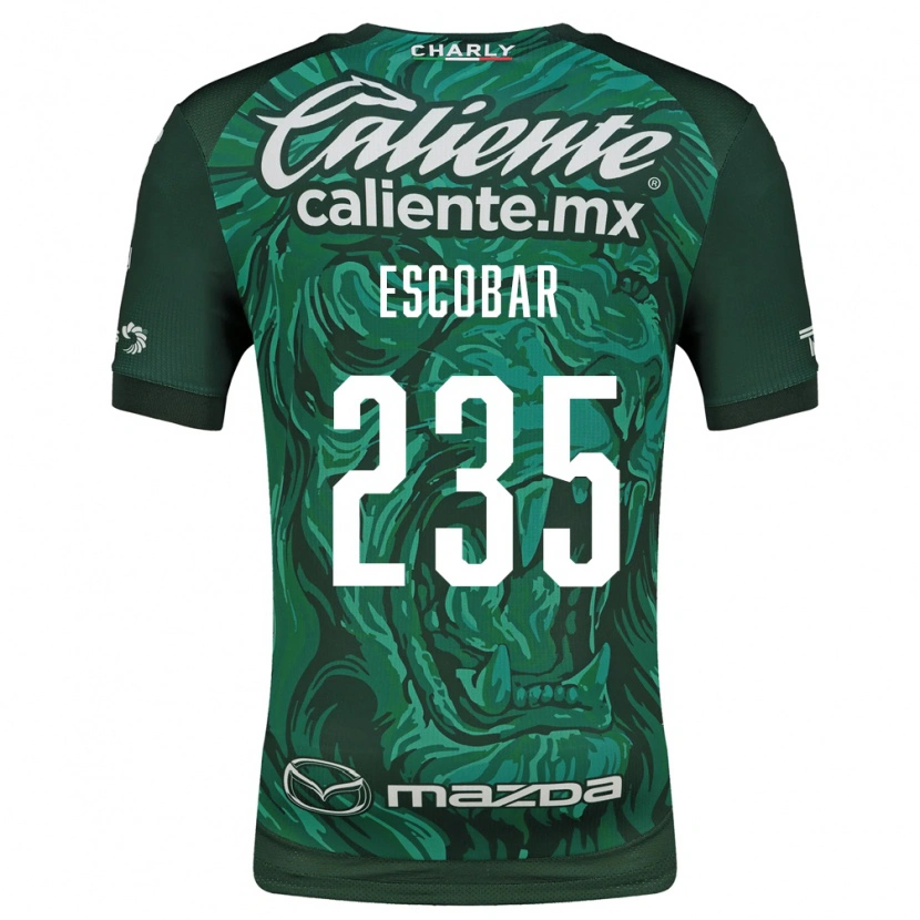 Danxen Męski Erik Escobar #235 Zielony Czarny Domowa Koszulka 2026/27 Koszulki Klubowe