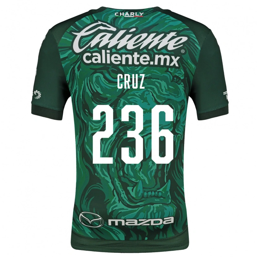 Danxen Męski Héctor Cruz #236 Zielony Czarny Domowa Koszulka 2026/27 Koszulki Klubowe