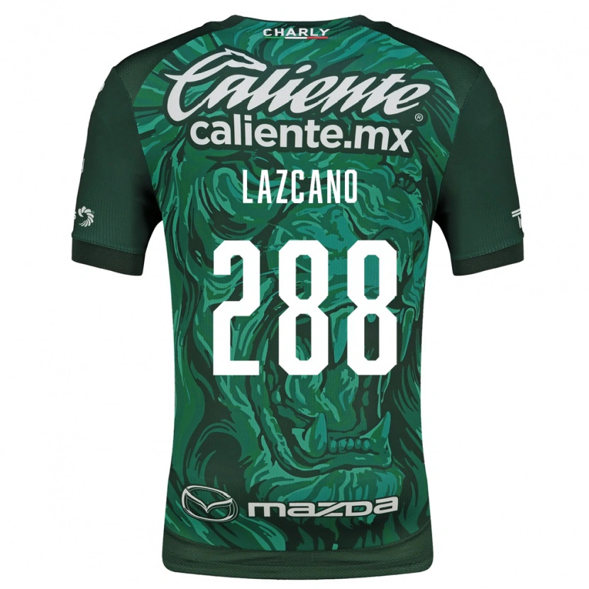 Danxen Męski Evan Lazcano #288 Zielony Czarny Domowa Koszulka 2026/27 Koszulki Klubowe