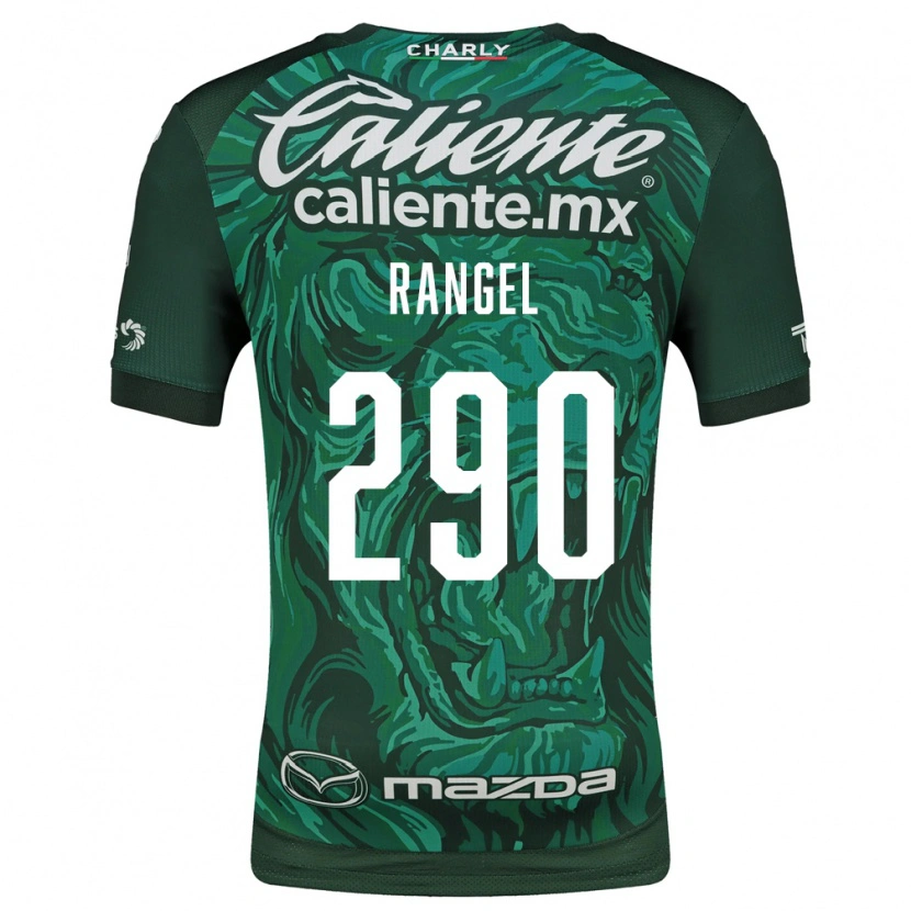 Danxen Męski Cristian Rangel #290 Zielony Czarny Domowa Koszulka 2026/27 Koszulki Klubowe
