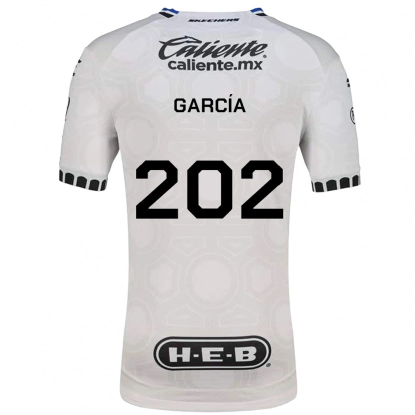 Danxen Męski Diego García #202 Biały Czarny Niebieski Domowa Koszulka 2026/27 Koszulki Klubowe