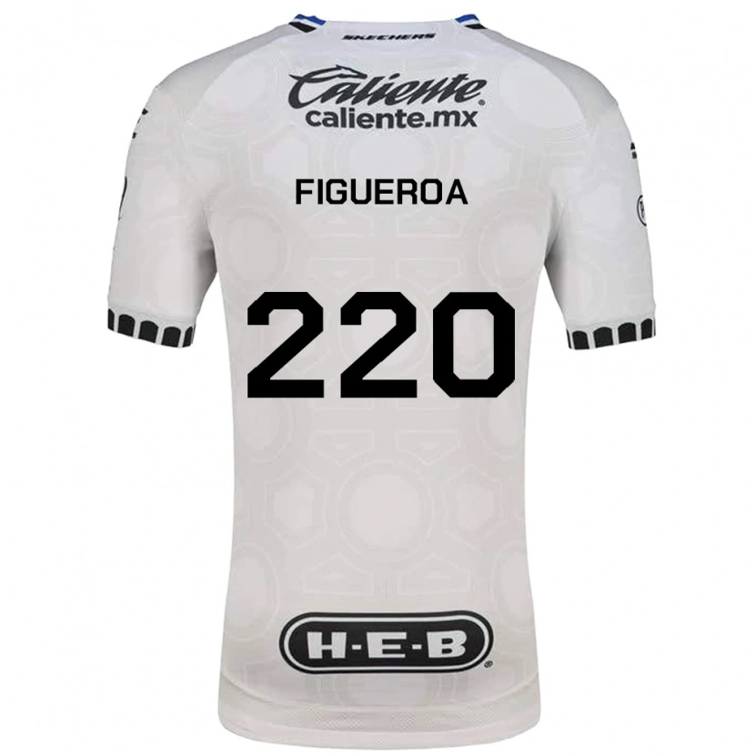 Danxen Męski Christopher Figueroa #220 Biały Czarny Niebieski Domowa Koszulka 2026/27 Koszulki Klubowe