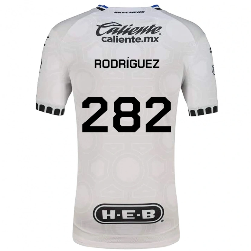 Danxen Męski Aldo Rodríguez #282 Biały Czarny Niebieski Domowa Koszulka 2026/27 Koszulki Klubowe