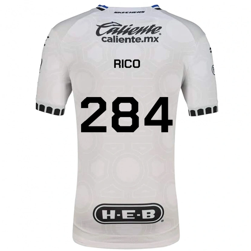 Danxen Męski Ian Rico #284 Biały Czarny Niebieski Domowa Koszulka 2026/27 Koszulki Klubowe