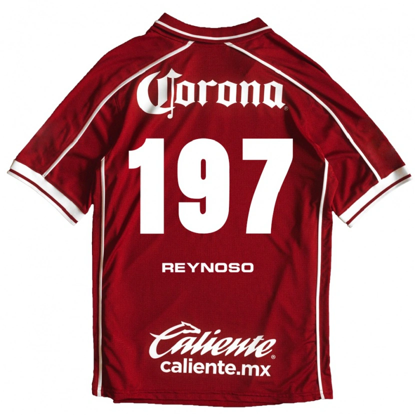 Danxen Męski Daniel Reynoso #197 Biały Czerwony Domowa Koszulka 2026/27 Koszulki Klubowe