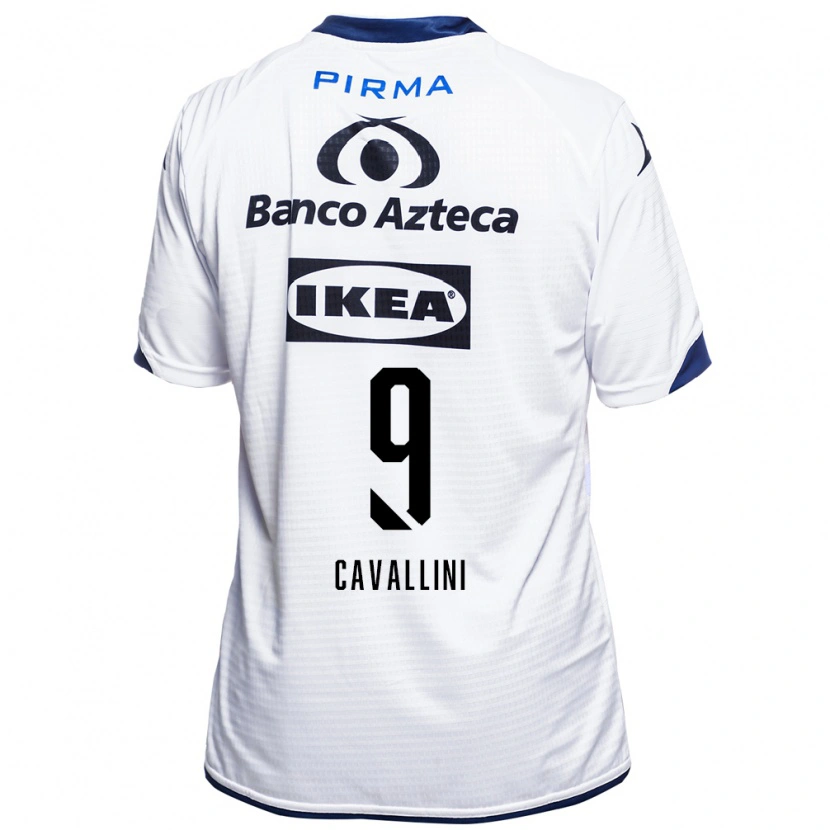 Danxen Męski Lucas Cavallini #9 Biały Czarny Niebieski Domowa Koszulka 2026/27 Koszulki Klubowe