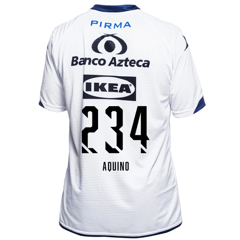 Danxen Męski Andy Aquino #234 Biały Czarny Niebieski Domowa Koszulka 2026/27 Koszulki Klubowe