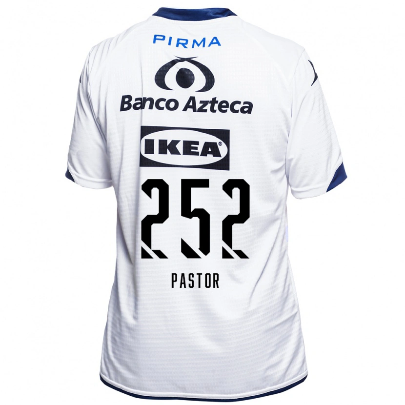 Danxen Męski Oliver Pastor #252 Biały Czarny Niebieski Domowa Koszulka 2026/27 Koszulki Klubowe