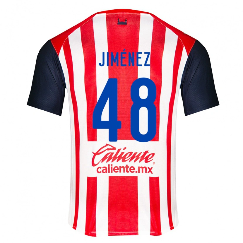 Danxen Męski Leonardo Jiménez #48 Czerwony Czarny Biały Domowa Koszulka 2026/27 Koszulki Klubowe