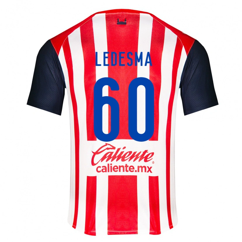 Danxen Męski Luis Ledesma #60 Czerwony Czarny Biały Domowa Koszulka 2026/27 Koszulki Klubowe
