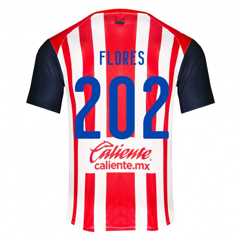 Danxen Męski Daniel Flores #202 Czerwony Czarny Biały Domowa Koszulka 2026/27 Koszulki Klubowe