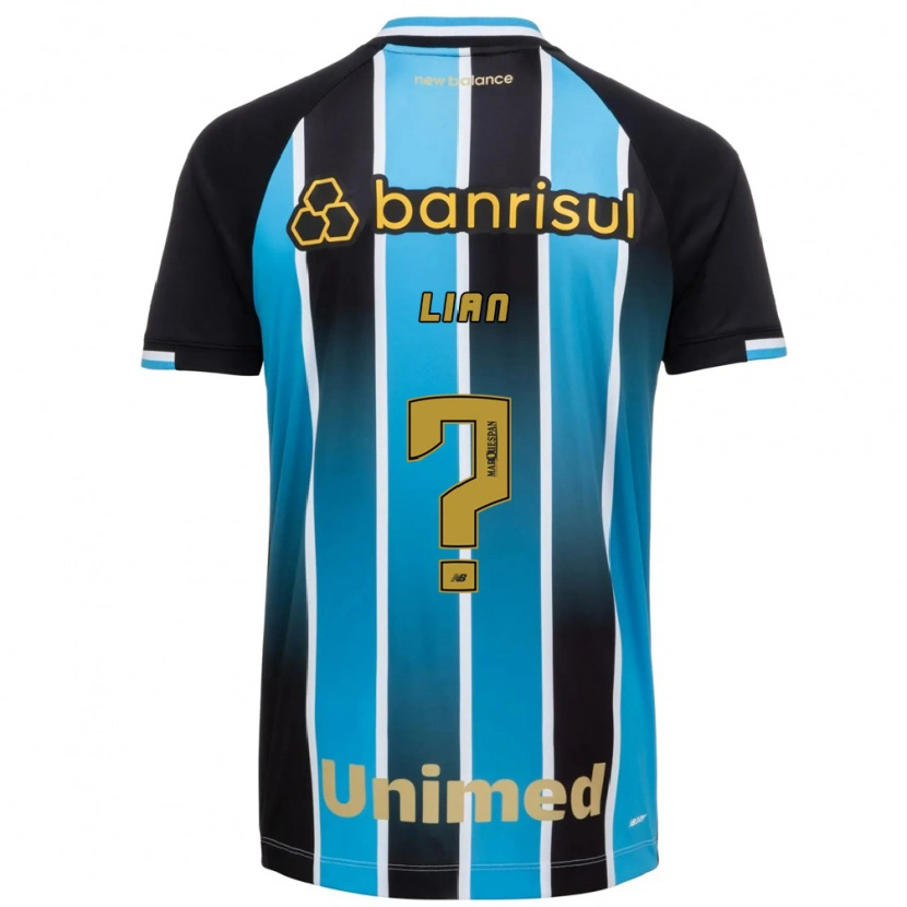 Danxen Męski Lian #0 Niebieski Brązowy Czarny Domowa Koszulka 2026/27 Koszulki Klubowe