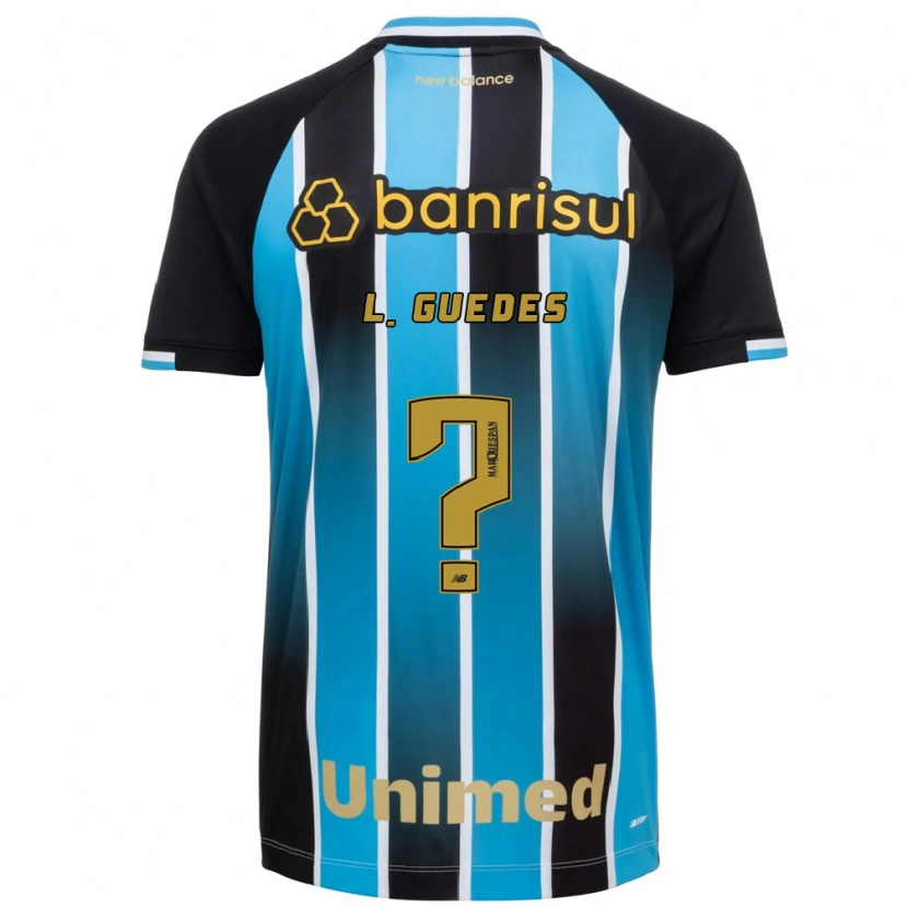 Danxen Męski Luis Guedes #0 Niebieski Brązowy Czarny Domowa Koszulka 2026/27 Koszulki Klubowe