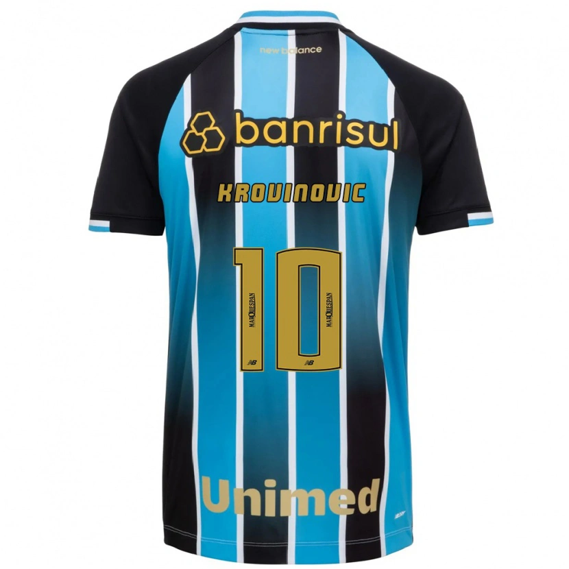 Danxen Męski Filip Krovinovic #10 Niebieski Brązowy Czarny Domowa Koszulka 2026/27 Koszulki Klubowe