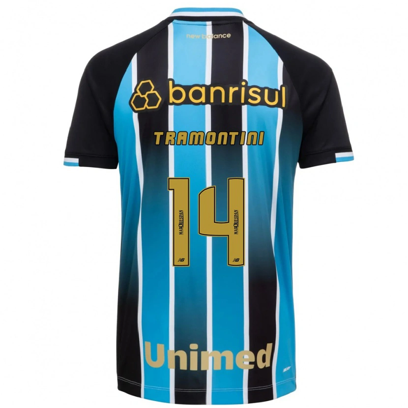 Danxen Męski Bernardo Tramontini #14 Niebieski Brązowy Czarny Domowa Koszulka 2026/27 Koszulki Klubowe