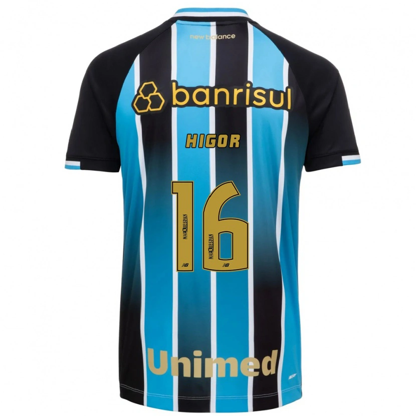 Danxen Męski Higor Sousa E Silva #16 Niebieski Brązowy Czarny Domowa Koszulka 2026/27 Koszulki Klubowe