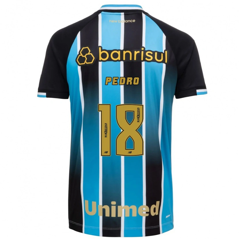 Danxen Męski João Pedro #18 Niebieski Brązowy Czarny Domowa Koszulka 2026/27 Koszulki Klubowe