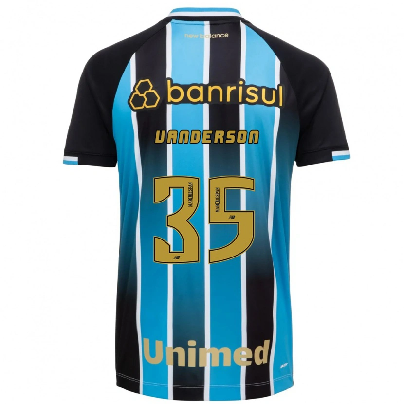 Danxen Męski Vanderson #35 Niebieski Brązowy Czarny Domowa Koszulka 2026/27 Koszulki Klubowe